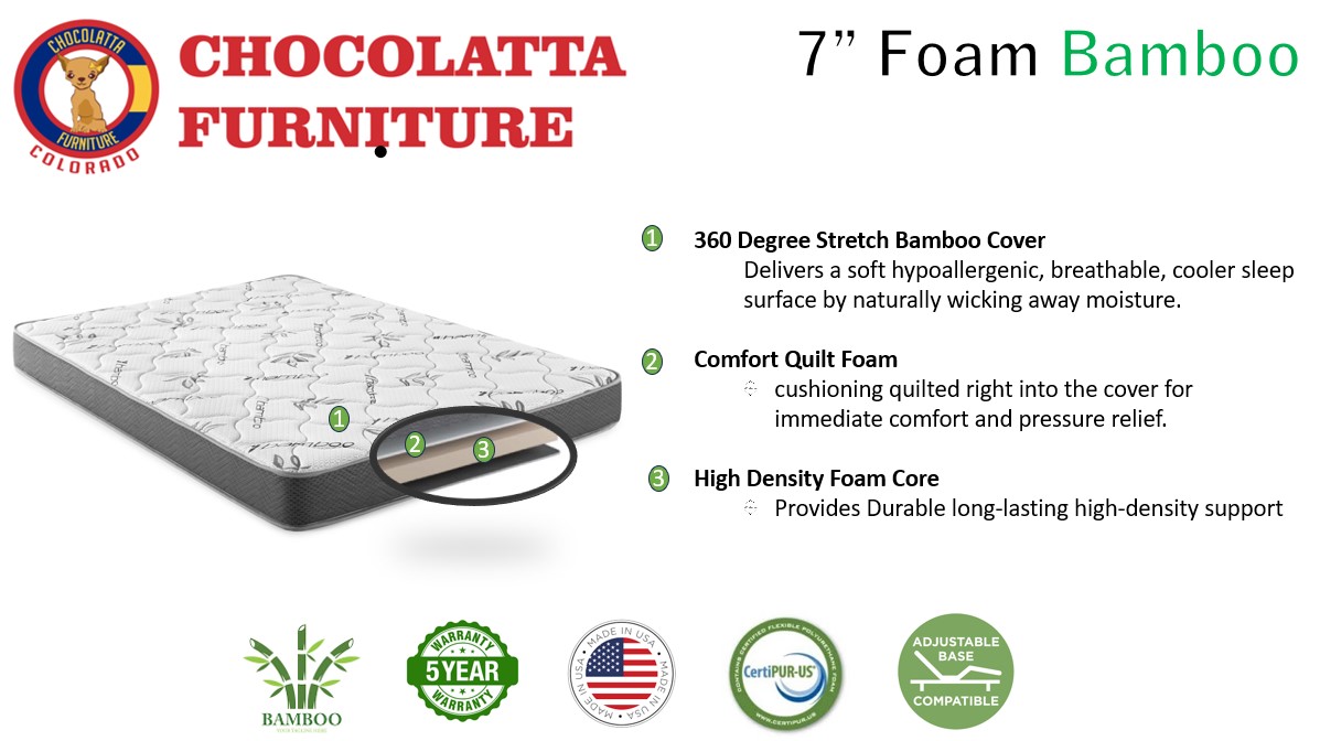 Bamboo Foam Mattress