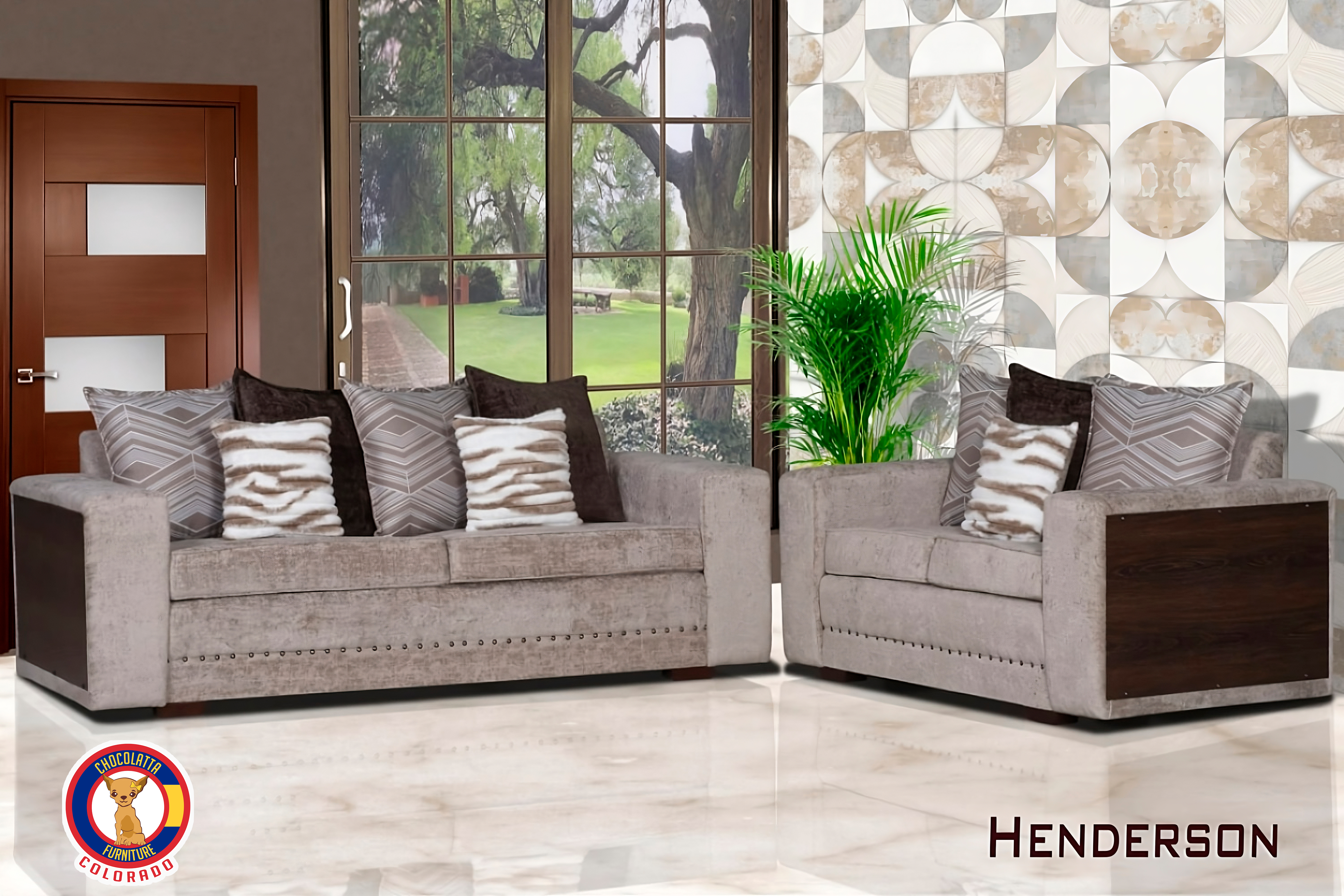 Henderson 2Pc Livingroom Set